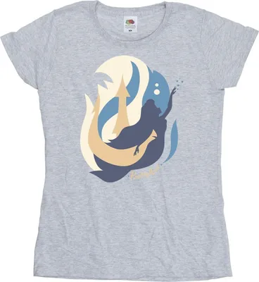 Produktbild von Disney - "The Little Mermaids" T-Shirt für Damen BI26316 (M) (Grau)