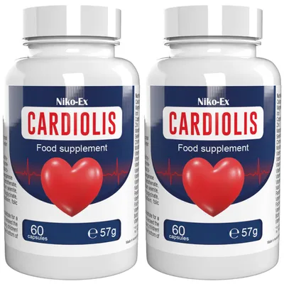 Immagine prodotto di Cardiolis Forte - 120 Capsule, Confezione da 2