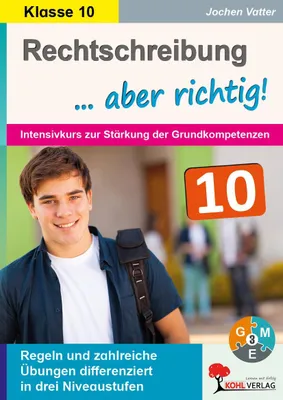 Produktbild von Rechtschreibung ... aber richtig! / Klasse 10