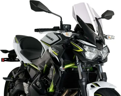 Image de PUIG Ecran Naked touring transparent pour Kawasaki z650