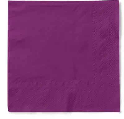 Produktbild von Sovie HOME Serviette Aubergine aus Tissue 33 x 33 cm, 3-lagig, 20 Stück