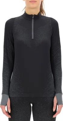 Produktbild von UYN Exceleration langarm Laufshirt Damen black/cloud XL