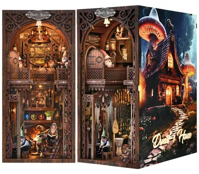 Image de Kit de construction de maison miniature, puzzle 3D pour adultes, modèle décoratif, loisir créatif