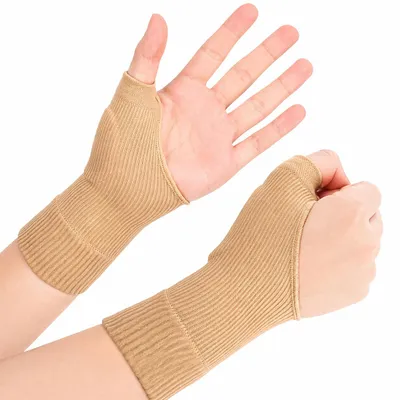 Produktbild von COOL-i Daumenbandage 1 Paar mit SEBS-Gelpolster, elastische Handgelenkstütze für Alltag, Arbeit & Sport