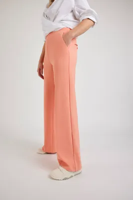 Image de Pantalon large Corel Lilly   Orange - Grande taille 42
