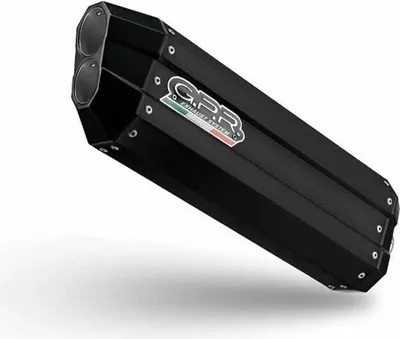 Image de GPR Slip-On système d'échappement homologué Hyper Sonic Noir Titan BMW R 1250 GS Adventure E5