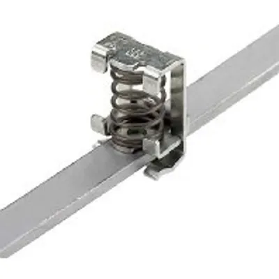 Produktbild von Weidmüller KLBUE 3-8 - Klemmbügel - 10 Stück(e) - Stahl - Silber - -25 - 55 °C - 14,5 mm
