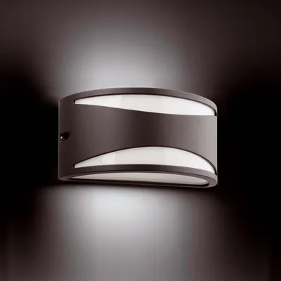 Immagine prodotto di Faro 70697, applique da esterno, grigio scuro, alluminio, IP44, I, E27