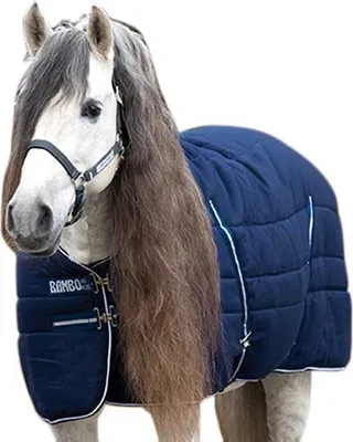 Produktbild von Rambo Medium Stalldecke Blau 155-206 cm Blau 155-206 cm