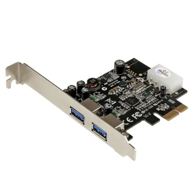 Produktbild von StarTech.com PCIe USB 3.0 Schnittstellenkarte 2-Port PEXUSB3S25