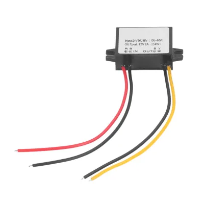 Immagine prodotto di Convertitore buck DC to DC, regolatore di tensione DC to DC, convertitore 24V 36V 48V to 12V, regolatore buck di tensione, riduttore di tensione DC, modulo buck di tensione DC
