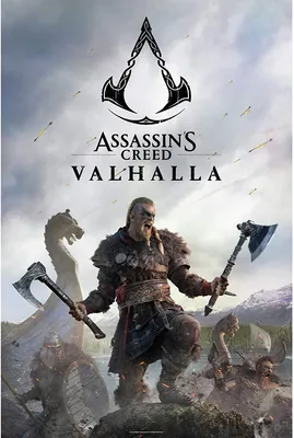 Produktbild von ABYstyle Assassins Creed Valhalla Raid Poster 61x91.5cm.