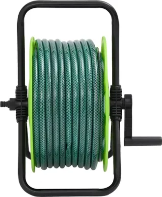 Produktbild von vidaXL Schlauchtrommel Freistehend mit Schlauchanschluss-Set 0,5" 20 m