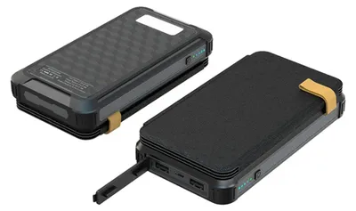 Obrázok produktu pre BOT Solárna power banka SP6 4 panely 25000 mAh čierna