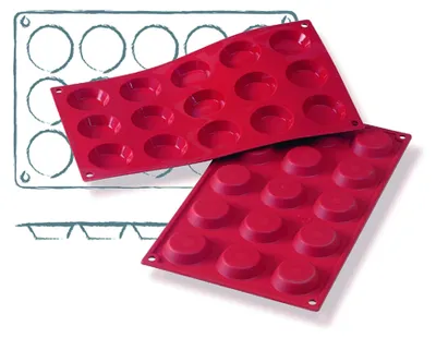 Produktbild von Backformen, 295x175x12 - 15 Formen