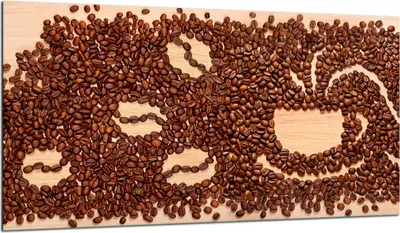 Produktbild von Herdabdeckplatte Glaskeramikkochfeld-Abdeckung Spritzschutz Glas 90x52 Kaffee