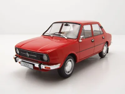 Produktbild von Skoda 105 L (1976) 1:24 ROT WHITEBOX