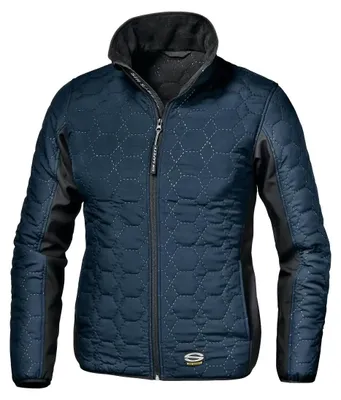 Zdjęcie produktu dla Kurtka robocza damska Sir Safety Thermo Softshell, wiatroszczelna, z stójką, rozmiar XL, granatowo-czarna