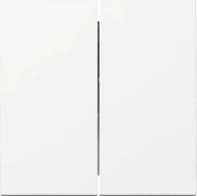 Produktbild von GIRA 329503 Wippe 2fach System 55 Reinweiß glänzend