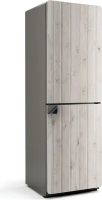 Produktbild von Holzmaserung – Magnetische Kühlschrank Abdeckung – Dekorfolie magnetisch Küche – Kühlschrank Magnet Deko – selbstklebende Magnettafel – Magnetfolie für Kühlschranktür – 60x190 cm