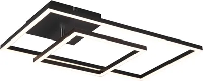 Produktbild von Reality LED Deckenleuchte Padella schwarz matt Switch Dimmer, schwenkbar