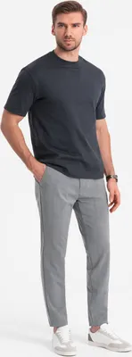 Produktbild von Ombre Clothing Chinos für Männer Loraqirelle grau L