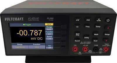 Image de VOLTCRAFT VC-655 BT Multimètre de table numérique CAT I 1000 V, CAT II 600 V Affichage (Counts) : 55000 (VC-11785300)