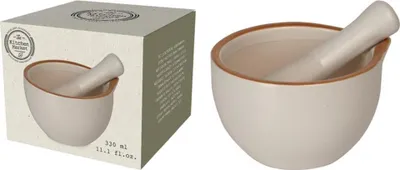 Produktbild von Keramikmörser für Gewürze, Kräuter & Nüsse