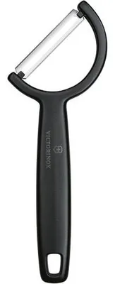 Image de éplucheur Victorinox Rho Noir Lame Ultra-tranchante, Polyvalence - Beligne Et Fils Sas