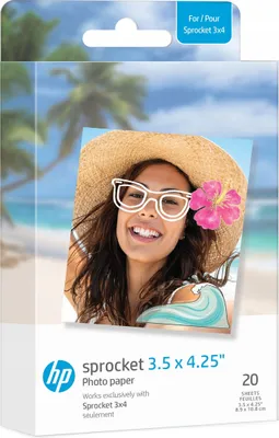 HP Sprocket Zink paper 20 Stück Fotopapier