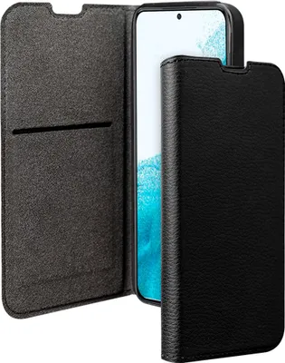 Produktbild von BigBen, Klapphülle mit Standfunktion für Galaxy S23 5G Wallet Case, Schwarz