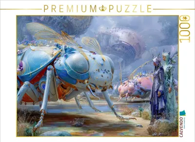 Produktbild von CALVENDO Puzzle Insektenplanet | 1000 Teile Lege-Größe 64x48cm Foto-Puzzle für glückliche Stunden