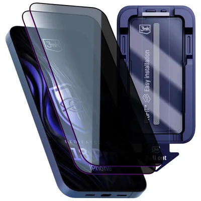 Image de H Hardy Verre trempé anti-espion pour iPhone 18 Pro, 9H, lot de 2