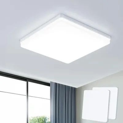 Zdjęcie produktu dla Lampa sufitowa LED 48W 4800LM biała zimna do salonu sypialni kuchni