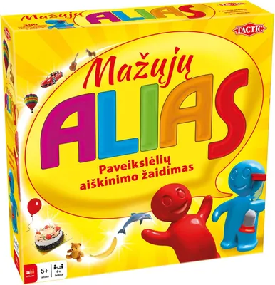 Produktbild von Taktik-Brettspiel Kids Alias (auf Litauisch)