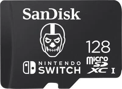 Produktbild von SanDisk® microSDXC™-Karte für Nintendo Switch™, Fortnite®, 128 GB, UHS-I, 100 MB/s