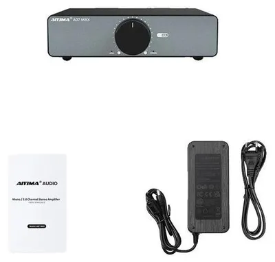 Produktbild von AIYIMA A07 MAX Verstärker, 300W Stereoausgang, TPA3255 IC, A07 MAX 48V EU