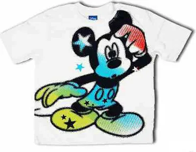 Produktbild von 99268 Disney Mickey Mouse T-Shirt für Jungen, Weiß, Gr. 104 – Komfortables Sommer-T-Shirt für kleine Disney-Fans