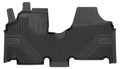 Produktbild von Fahrermatte Gummi für Peugeot Expert II 2006-2016 – Schwarz, passgenau