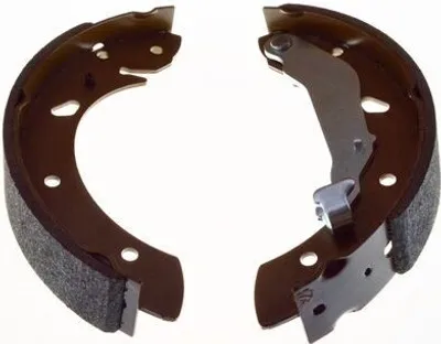 Produktbild von DENCKERMANN Bremsbackensatz Trommelbremse Hinten für TOYOTA Avensis Kombi (T22) B120158