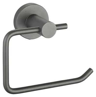 Image de Porte-papier hygiénique haut de gamme en acier inoxydable 304, à fixation murale. Pour la salle de bains, la cuisine, les toilettes (gris).