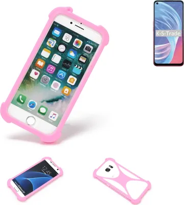 Produktbild von K-S-Trade Handy Hülle kompatibel mit Oppo A73 5G Schutz Hülle Bumper Silikon Schutz Hülle Cover Case Silikoncase Silikonbumper TPU Softcase