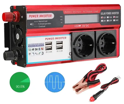 Obrázok produktu pre Menič, 4 porty USB, LED displej, 4000 W