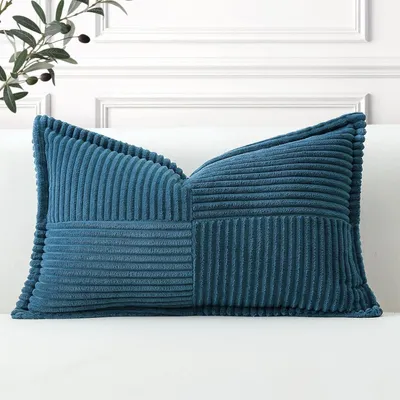 Obrázok produktu pre Poťah na vankúš 30x50 cm, mäkký, so zipsom, vhodný do obývačky a spálne