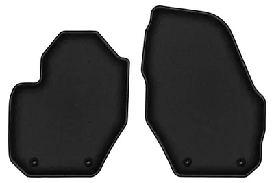 Immagine prodotto di Tappetini anteriori in moquette per Volvo XC60 I 2008-2017 (crossover) – 2 pezzi, neri, su misura – Wielganizator DURBAN