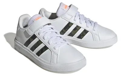 Produktbild von Adidas Mädchen Halbschuhe GRAND COURT 2.0 40124-32, 40124-33, 40124-34, 40124-35 ADI-IF2885 ftwwht/ftwwht/scrora 33