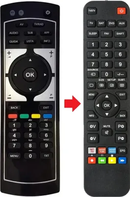 Produktbild von Fernbedienung geeignet für TELESYSTEM TS9010HDTIVU