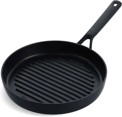 Produktbild von KitchenAid CC005681-001, Rund, Grillpfanne, Schwarz, Keramik, Aluminium, Bakelit, 28 cm
