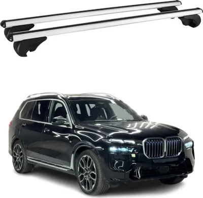 Produktbild von Dachträger Grundtäger für BMW X7 G07 2018-2025 75kg Alu Silber 2 tlg