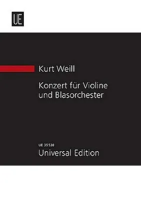 Produktbild von Konzert op.12 :für Violine und Blasorchester